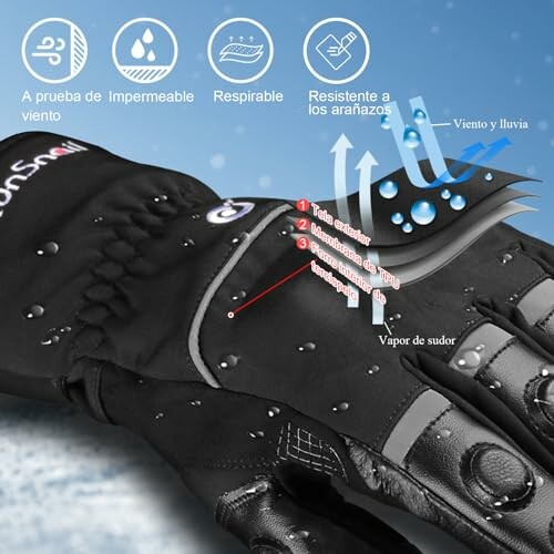 Guantes de Moto Invierno RunSnail