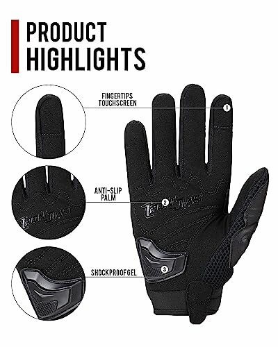 Guantes de Moto Transpirables BORLENI