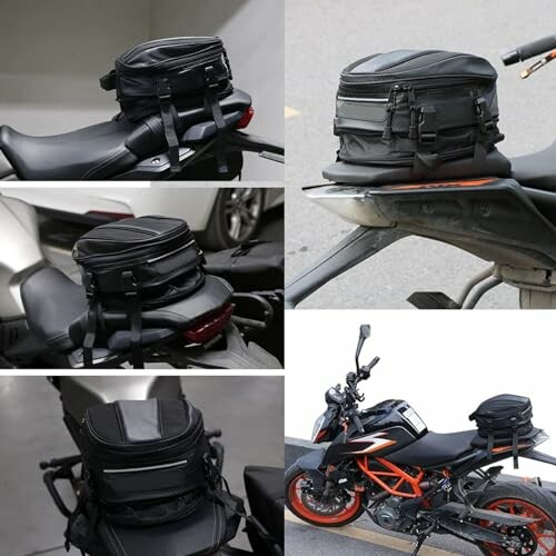 Bolsa de equipaje impermeable para motocicleta